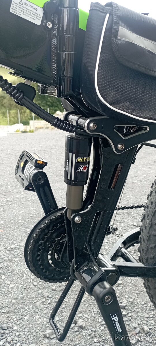 Elektrický celoodpružený bicykel JINGHMA R 5 - 8