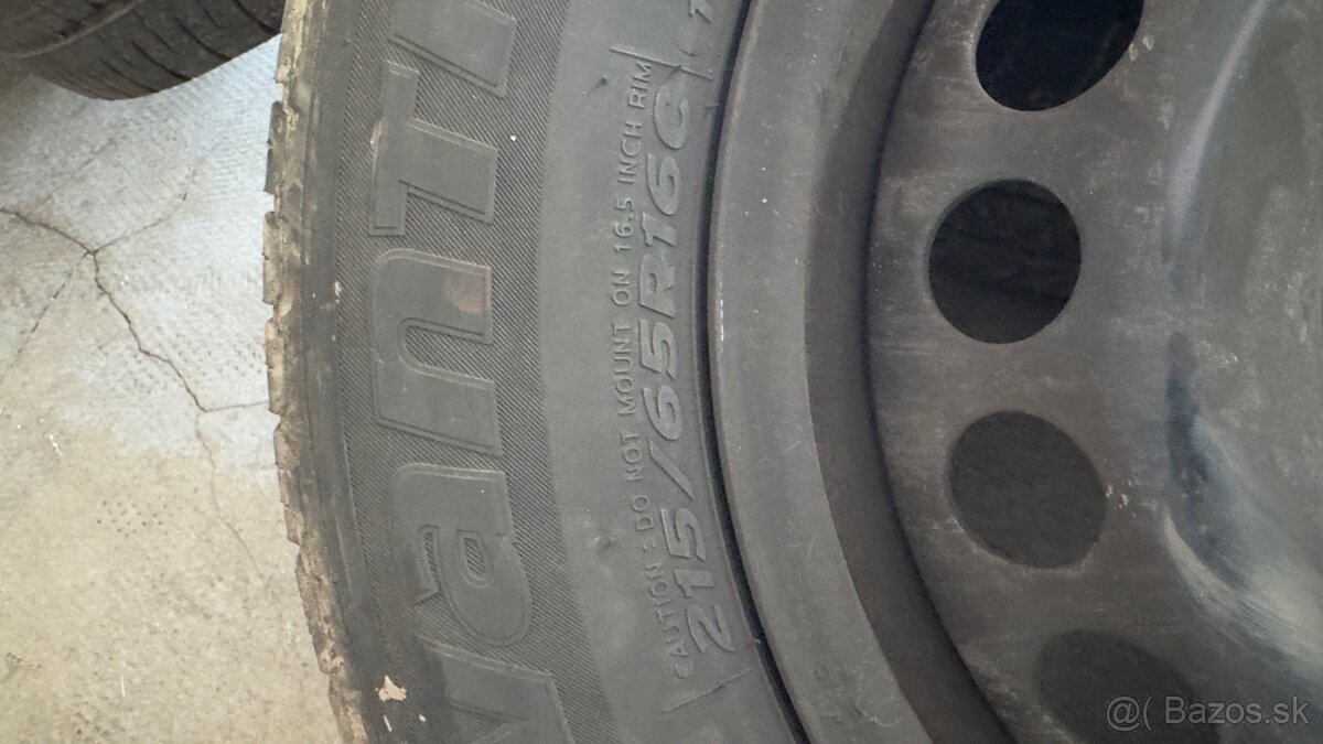 Disky dodávkové 5x120 215/65 R16 C - 8