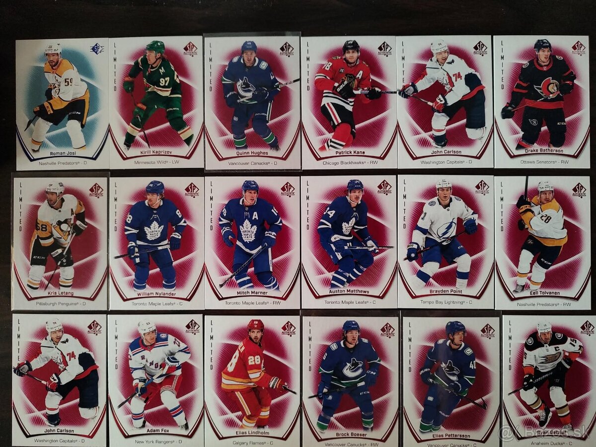 Predám kartičky NHL novšie ročníky (SP Authentic, OPC) - 8