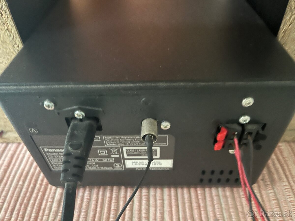 Mikrosystém Panasonic PM250 s DO pre CD aj USB - 8