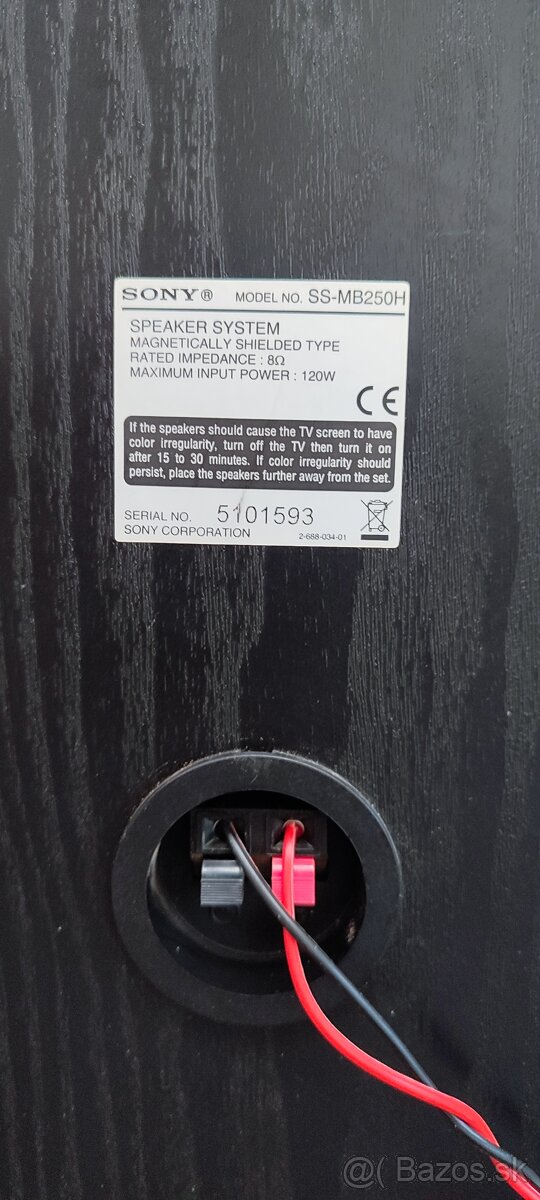 Reproduktory Sony - 8