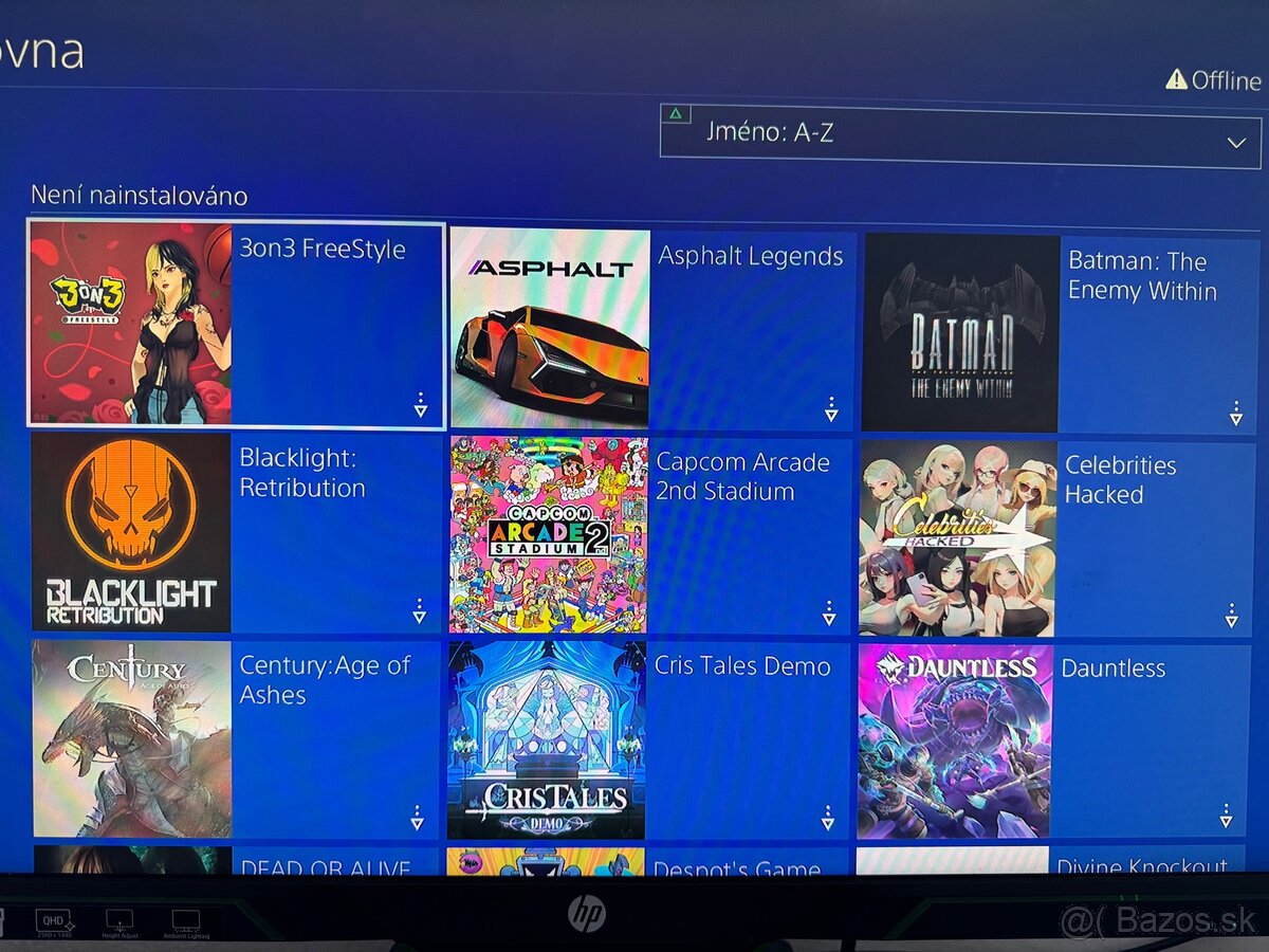 Playstation 4 Slim 1 TB + Controller + 50 hier + nabíjačka - 8