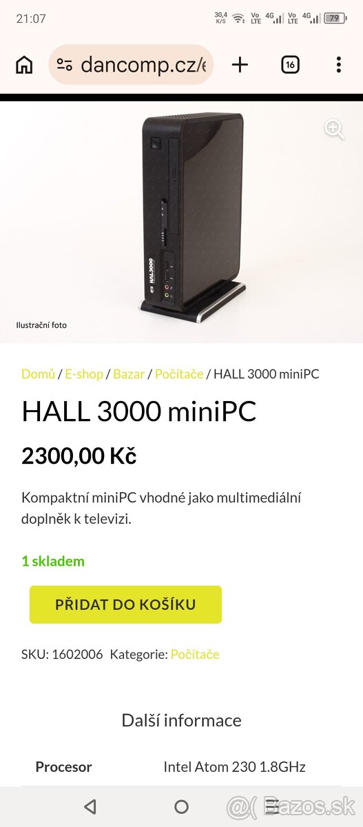 HP Compaq 6000, AMD Athlon 6000+ X2, Hall 3000, Samsung SCX - 8