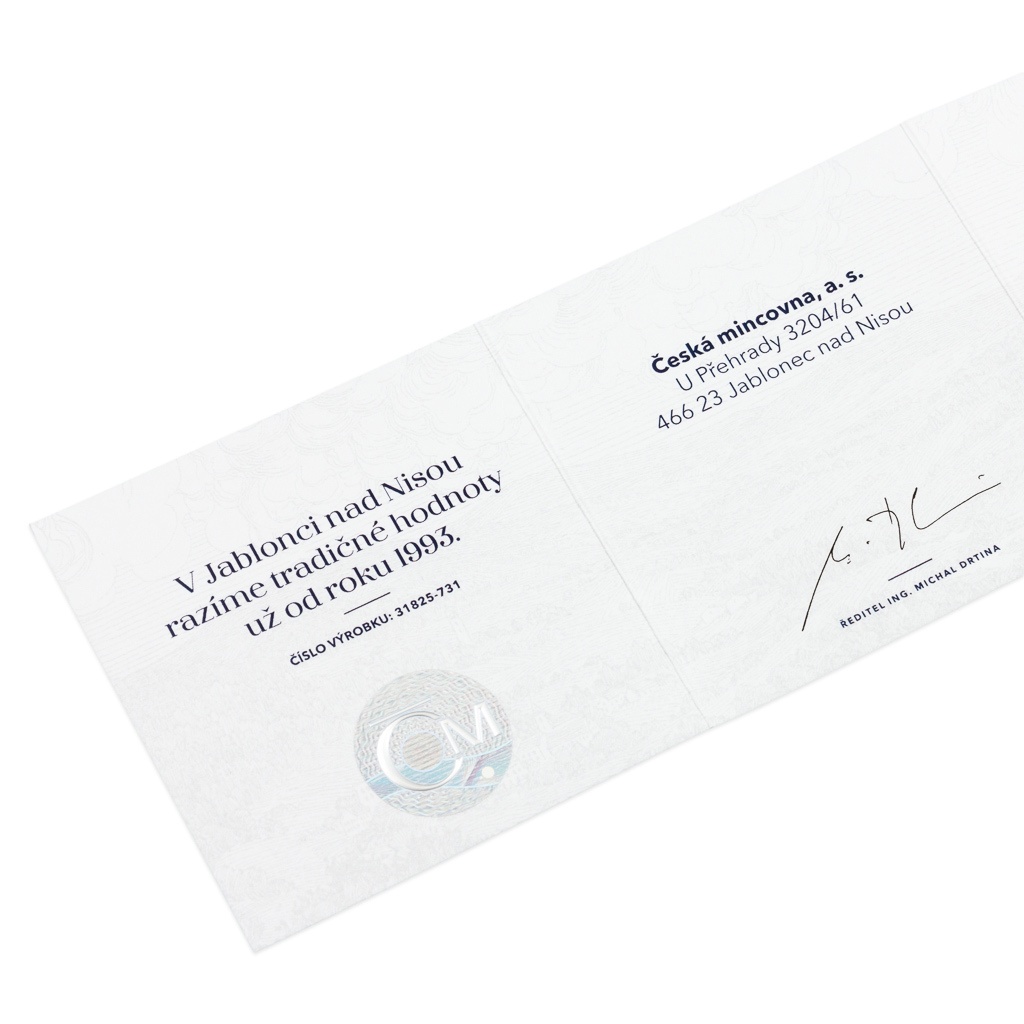 Strieborná uncová medaila L&S Július Satinský proof - 8