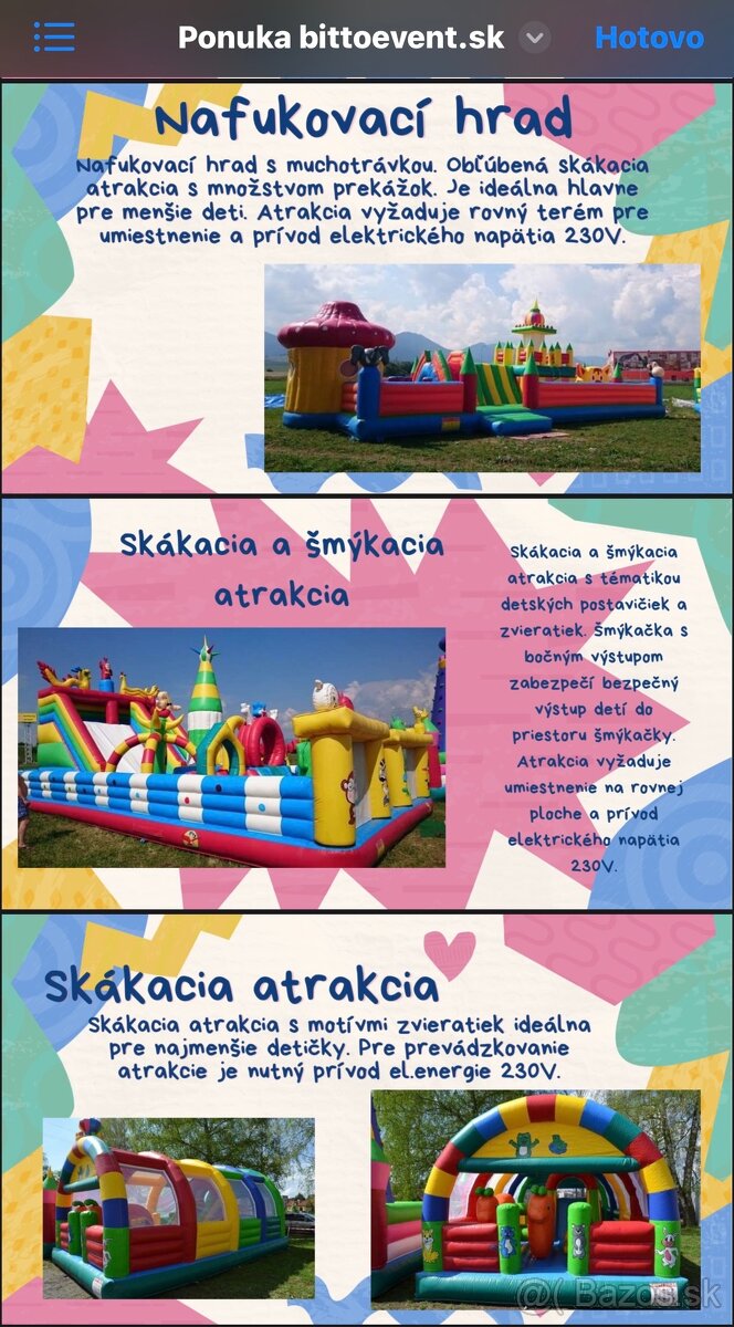 Skakací hrad na prenájom - 8