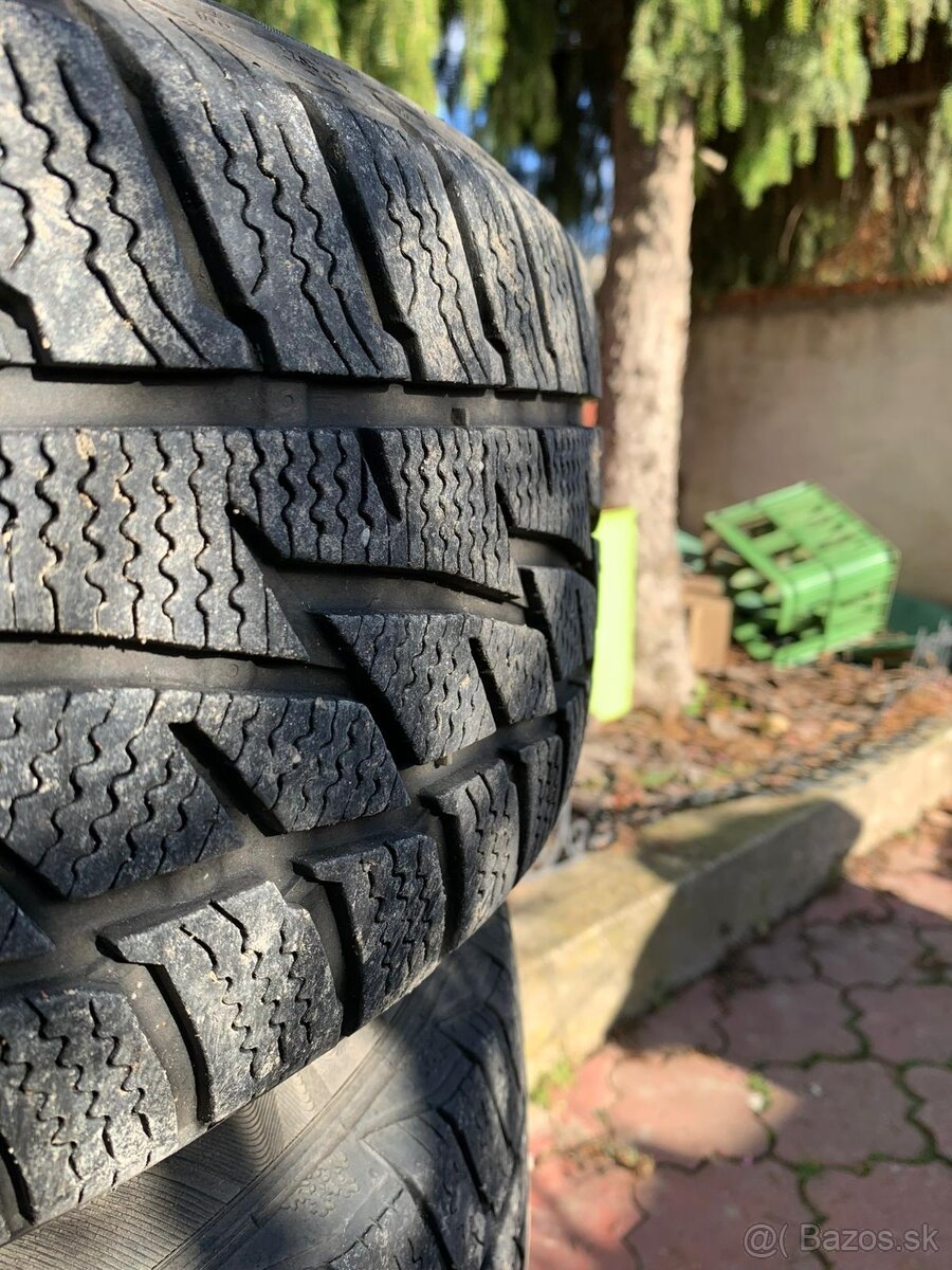 Plechove disky r16 audi vw, zimne gumy 205/60 r16 - 8