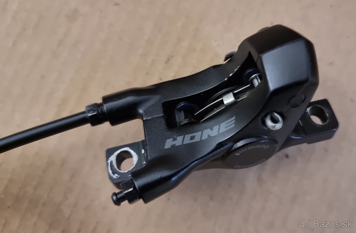 Hydraulicke brzdy Shimano & Mechanicka brzda J.A.K - 8