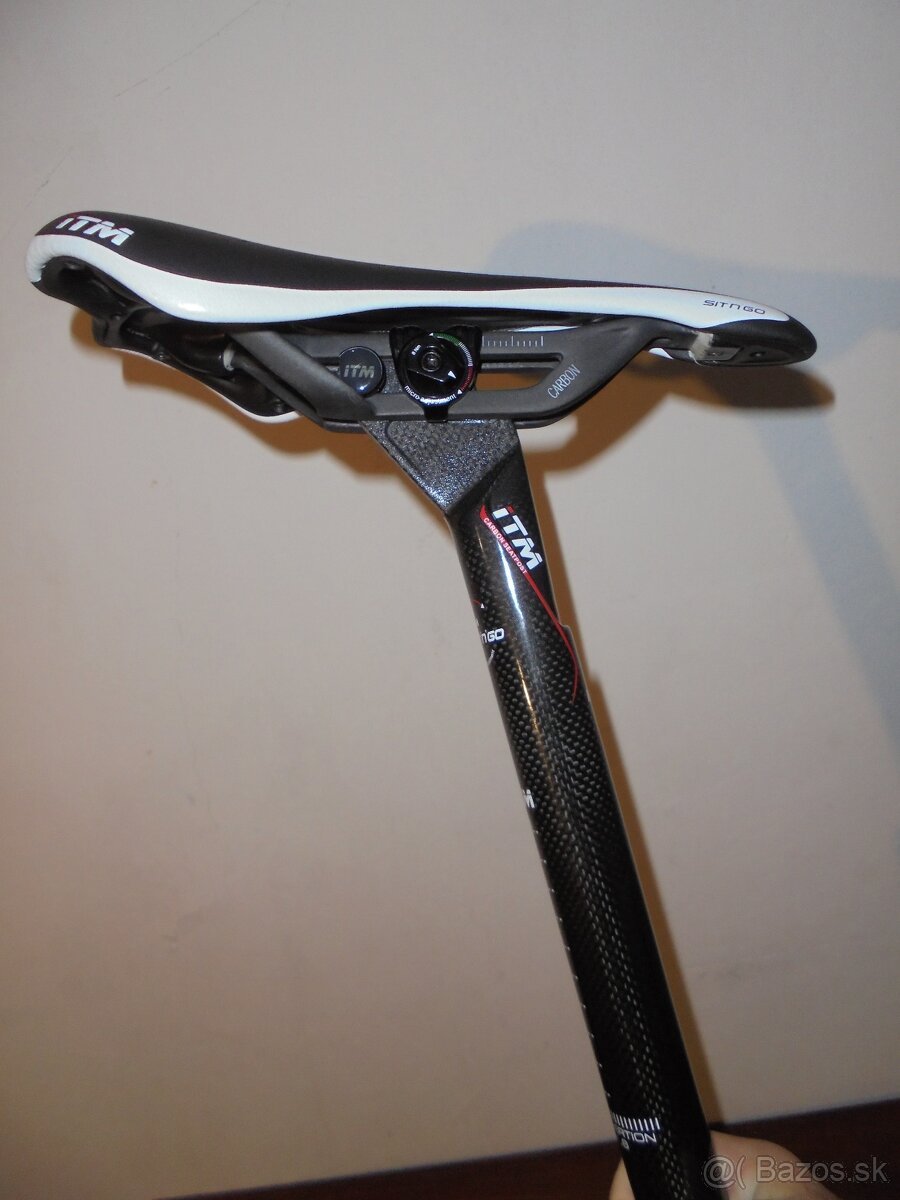 ITM Sit'n'Go Carbon SET - sedlovka 31,6mm, 350mm + sedlo - 8