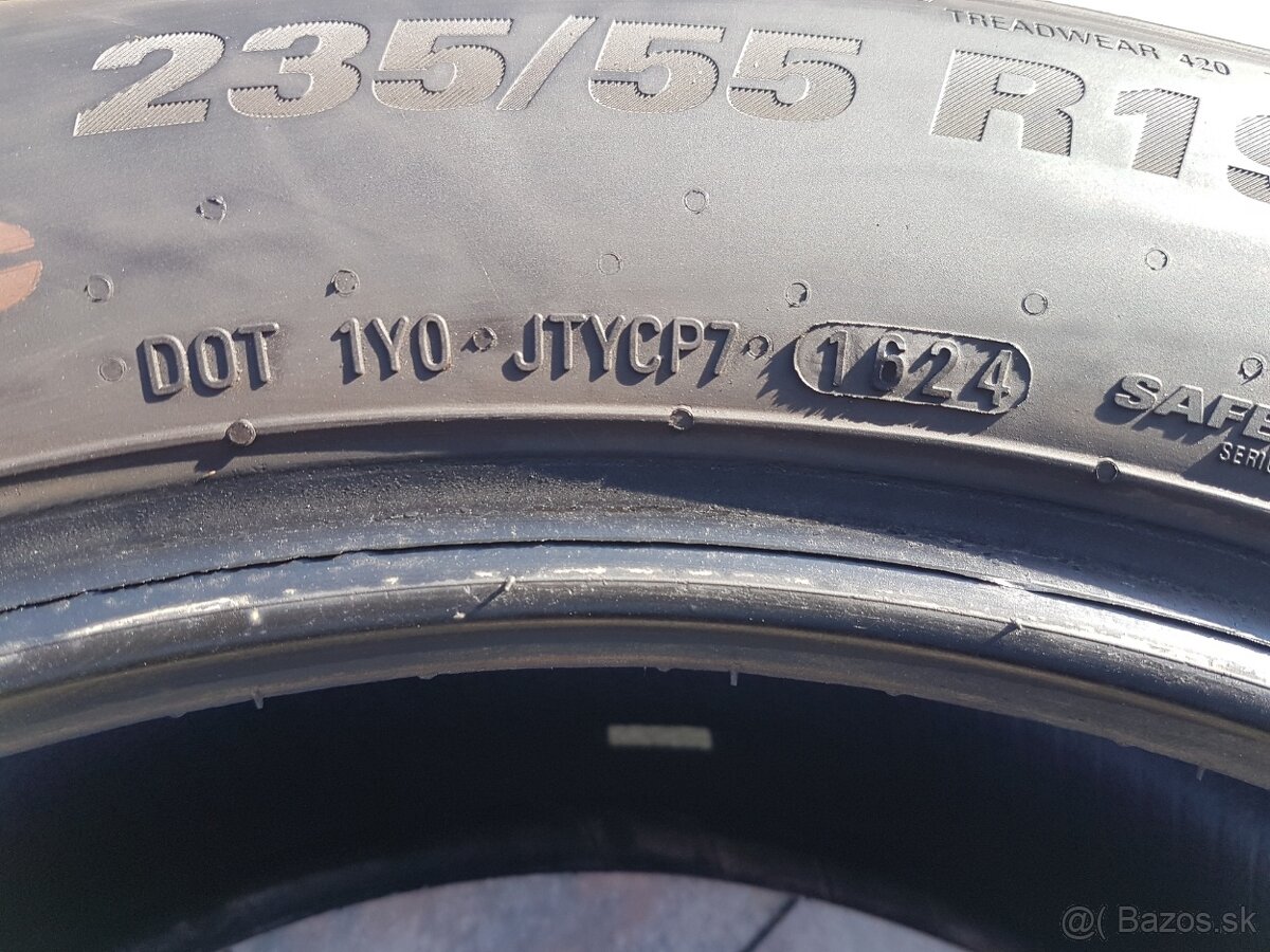 235/55 r19 letné pneumatiky 2ks Kumho DOT2024 - 8