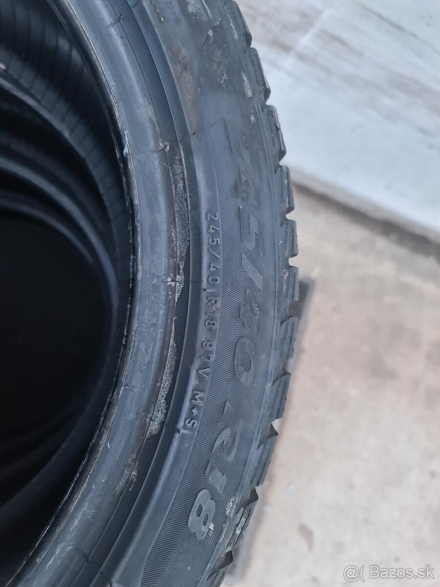 ZIMNE PNEU 245/40 R18 PIRELLI - 8