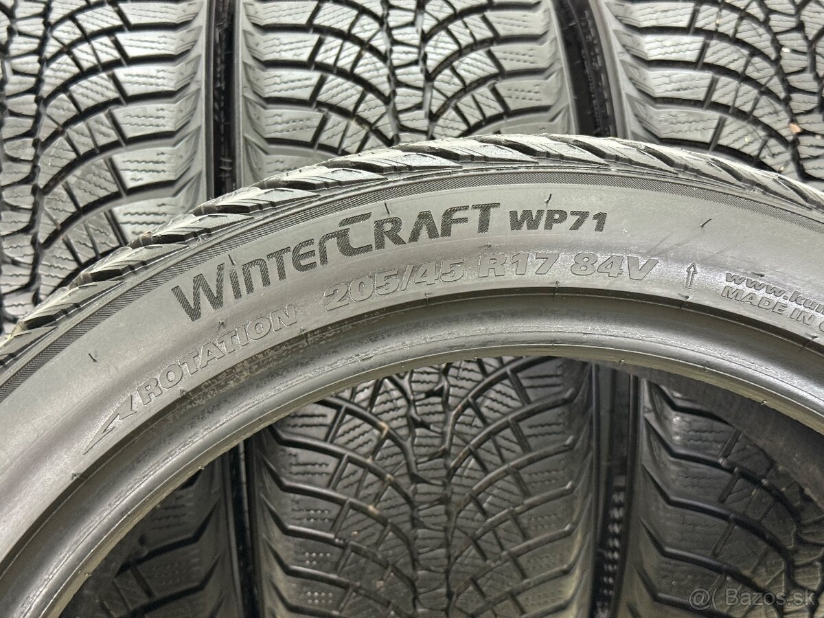 205/45 R17 Zimné pneumatiky 4ks Kumho - 8