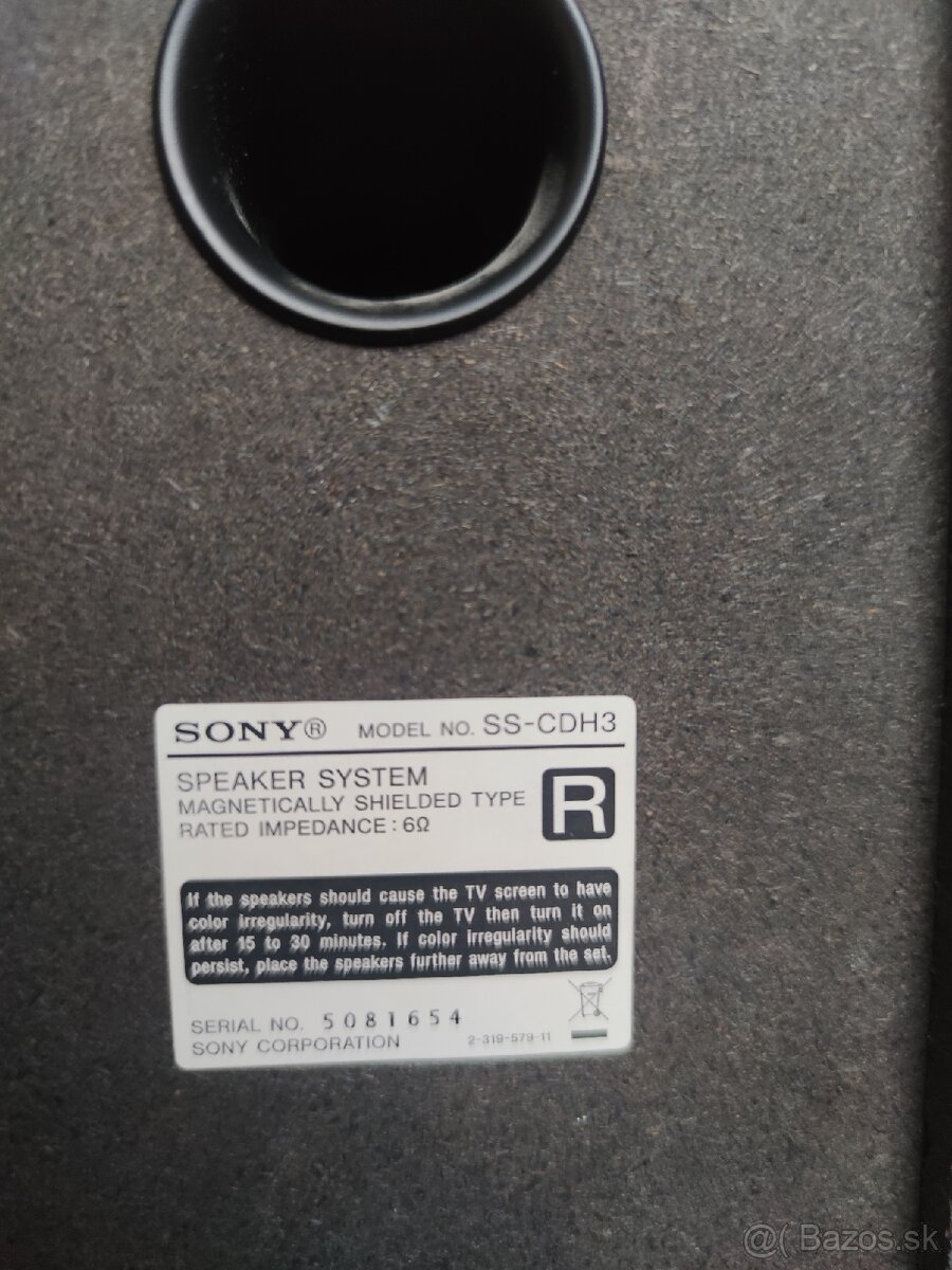SONY Mikro hifi veža s DVD - 8