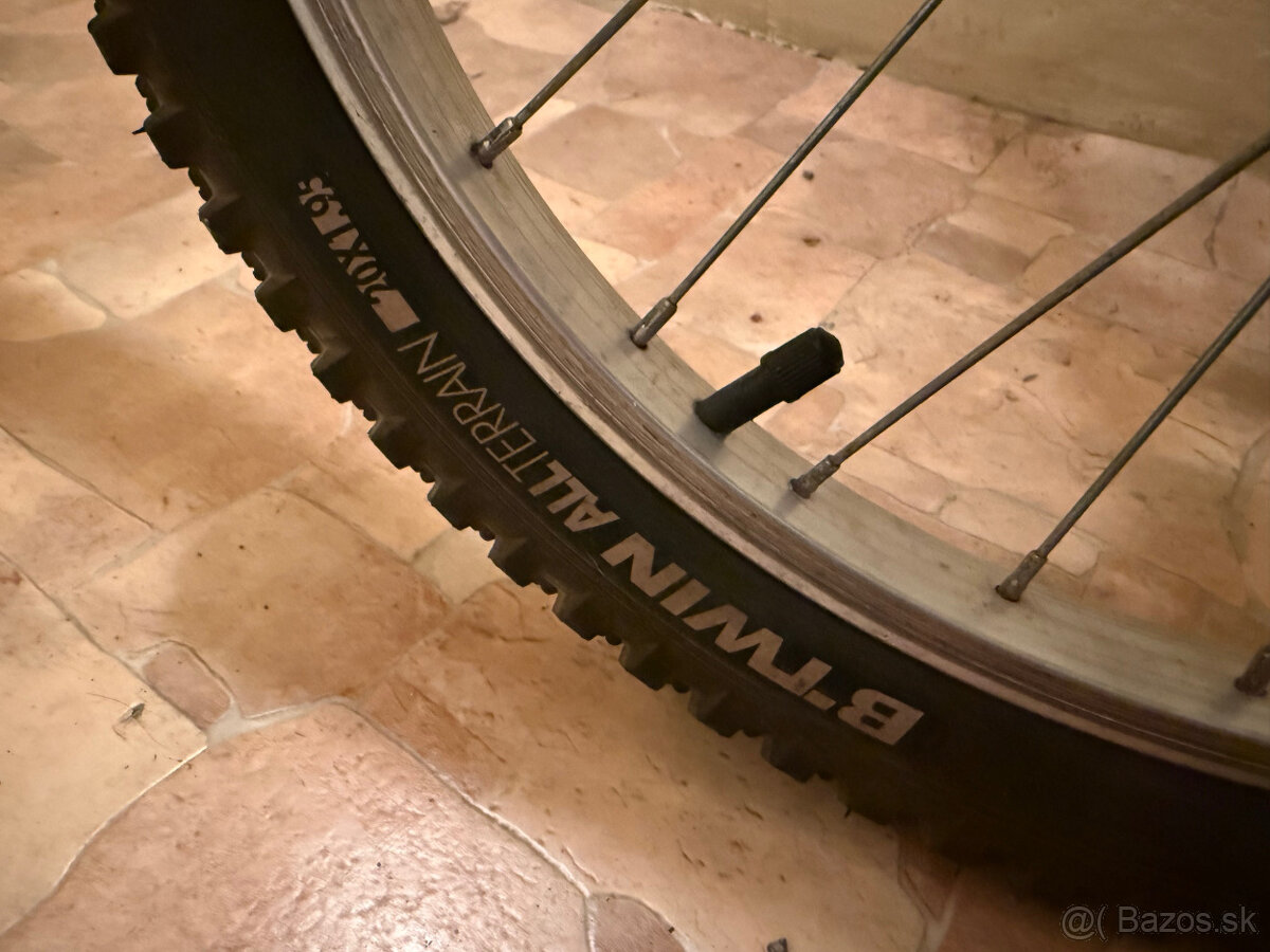 Predám detský bicykel B-TWIN 20" - 8