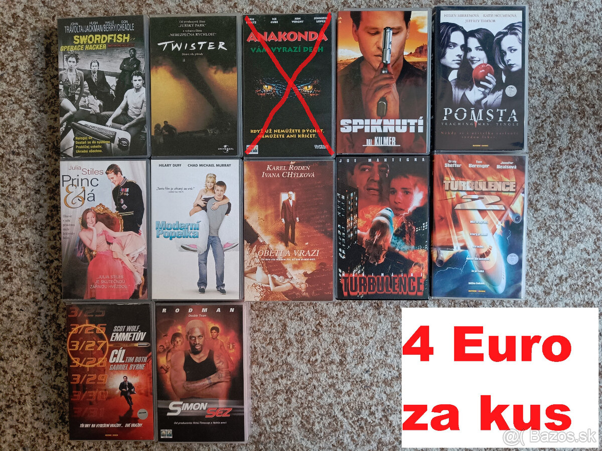 Video-kazety VHS - skúšané - 8