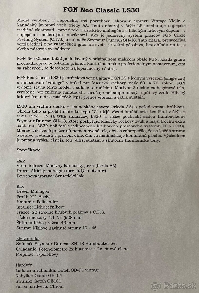 FGN LS30 Neo Classic - 8