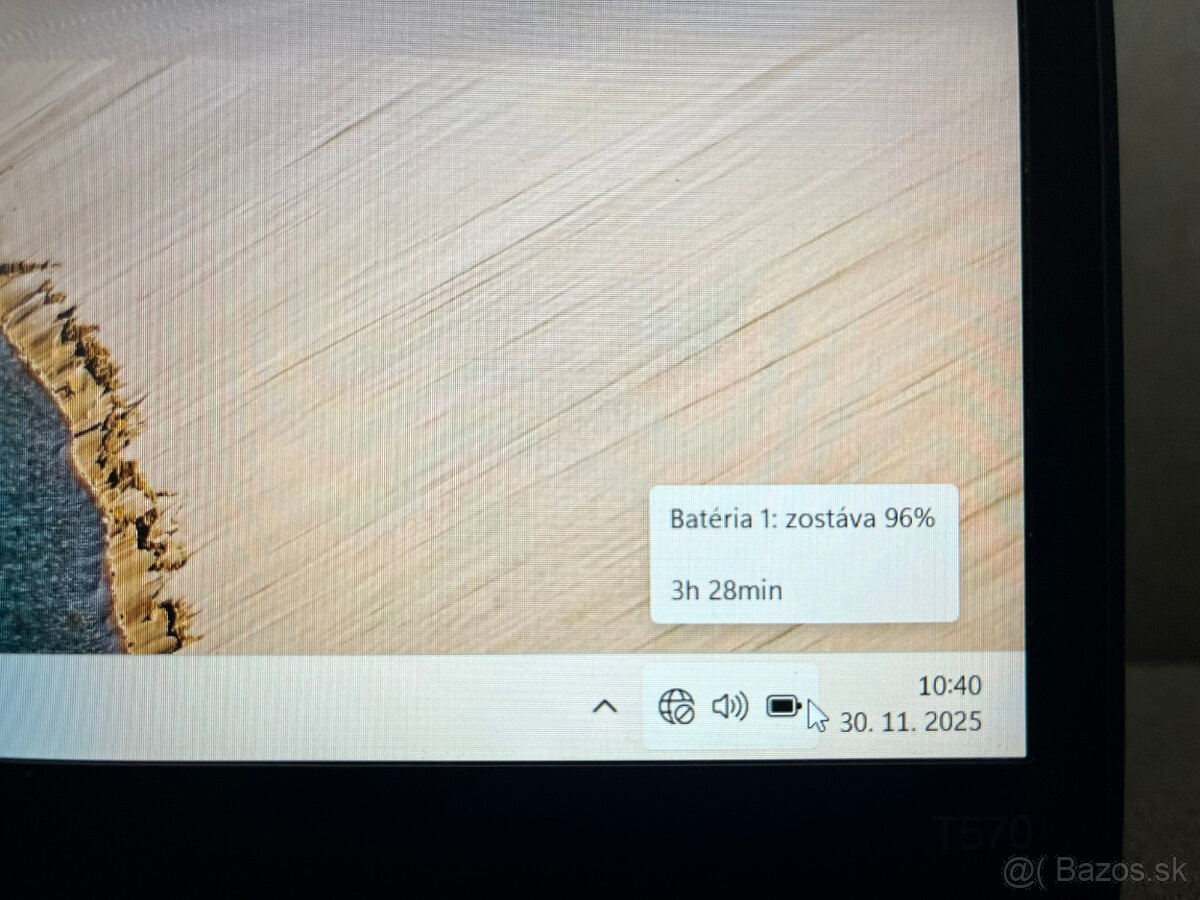 Predám Lenovo Thinkpad T570/16GB RAM/512GB SSD/W11 - 8