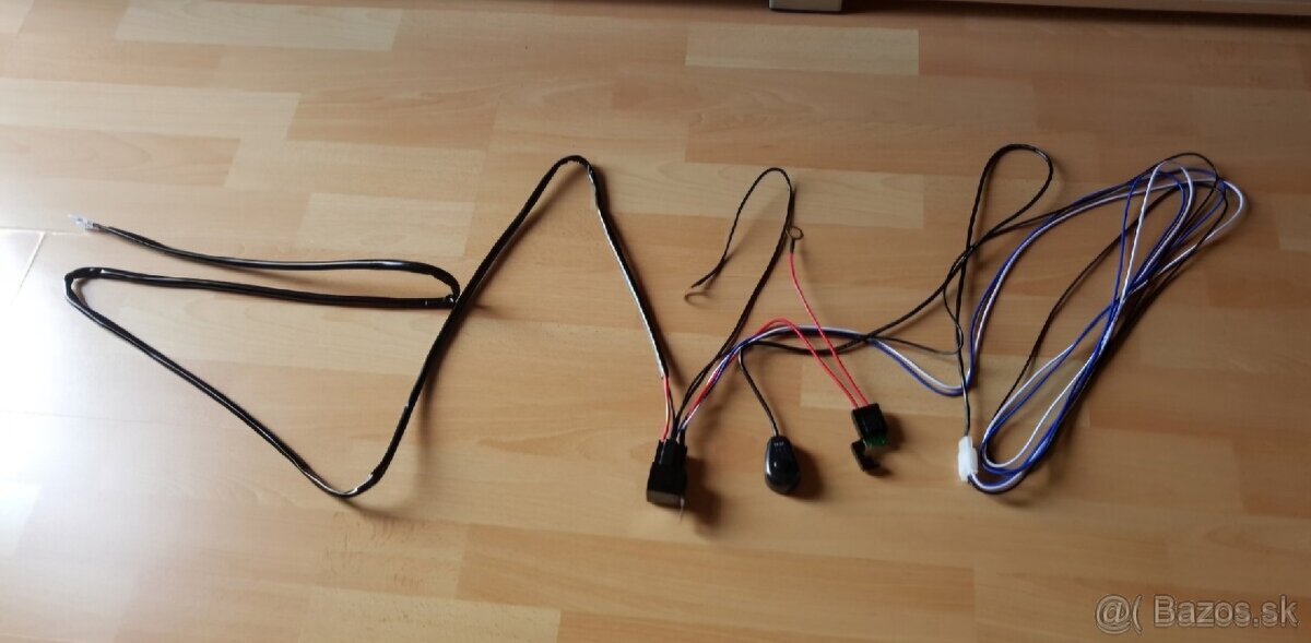 Kabeláž na led rampy - svetla
- 8