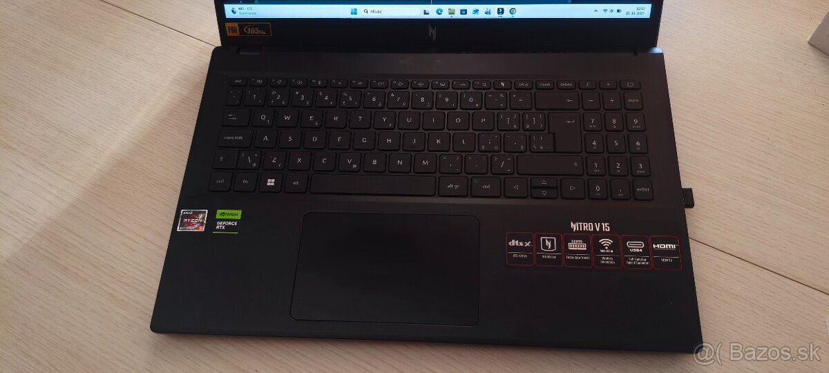 Predám notebook Acer Nitro V 15 Black - 8