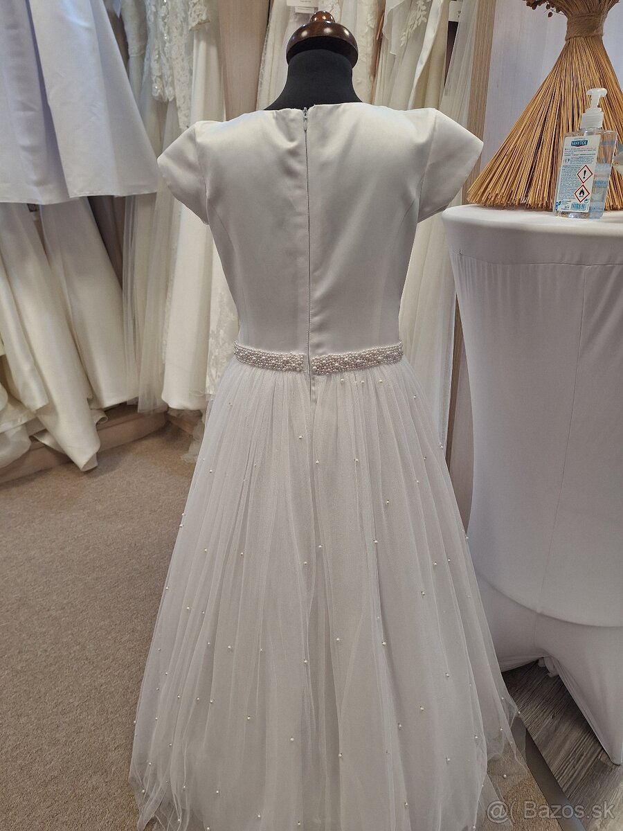 Šaty na prijímanie Nataša 140 a 146 - 8