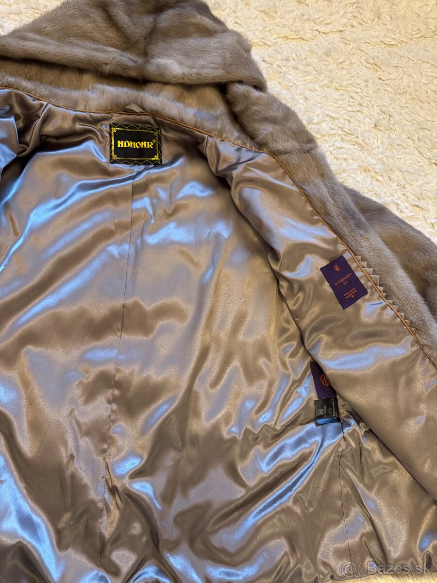 Predam krasny novy norkovy kozuch - 8