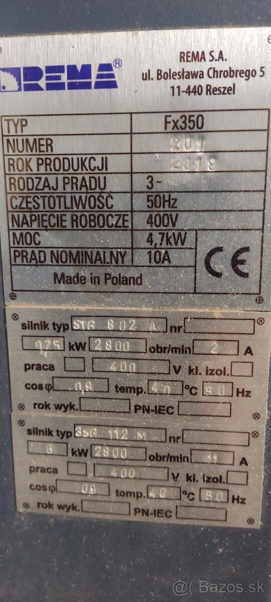 Formatovacia piła Rema FX 350 - 8