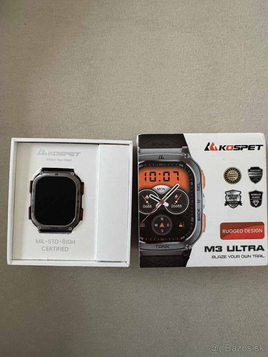 SMART HODINKY KOSPET TANK M3 ULTRA - 8