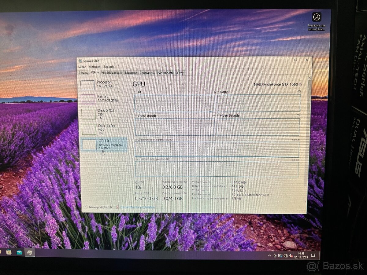 Ryzen 7 2700x / 1660TI / 16GB - 8