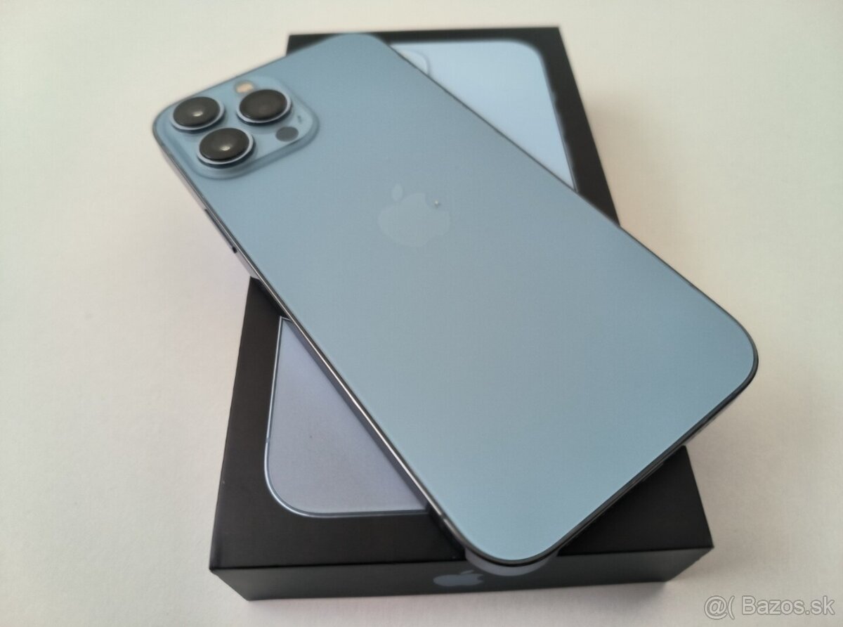 apple iphone 13 PRO MAX 256gb Blue / Batéria 88% - 8