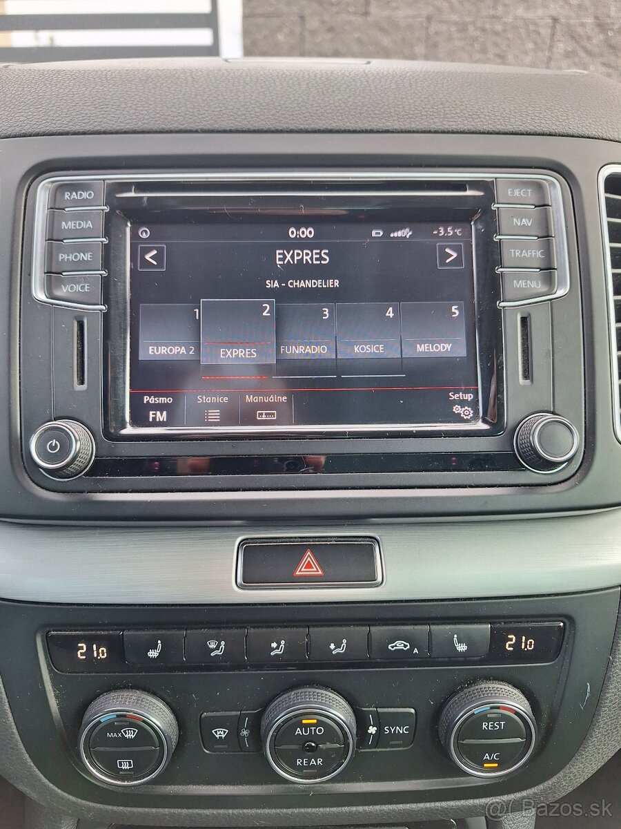 Volkswagen Sharan 4motion 4x4, 7miestne - 8