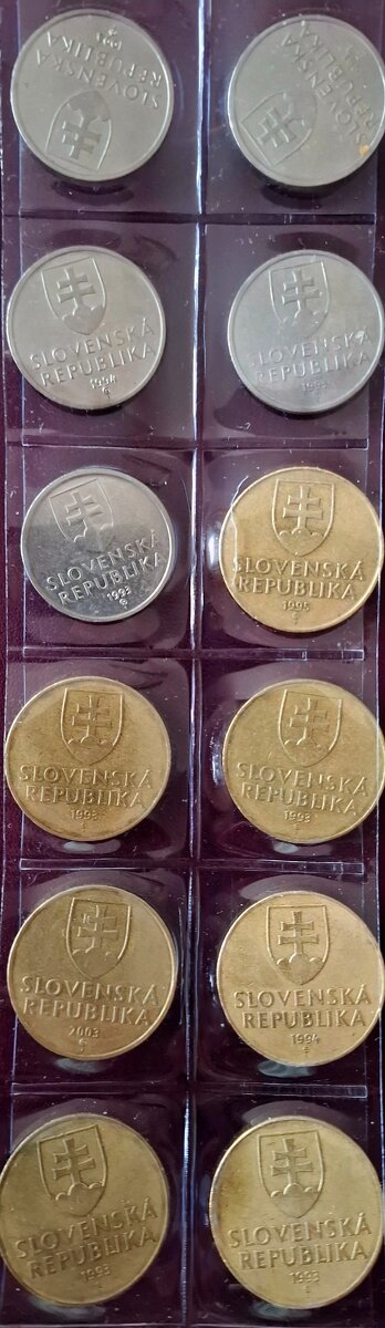 Československé mince,haliere . - 8