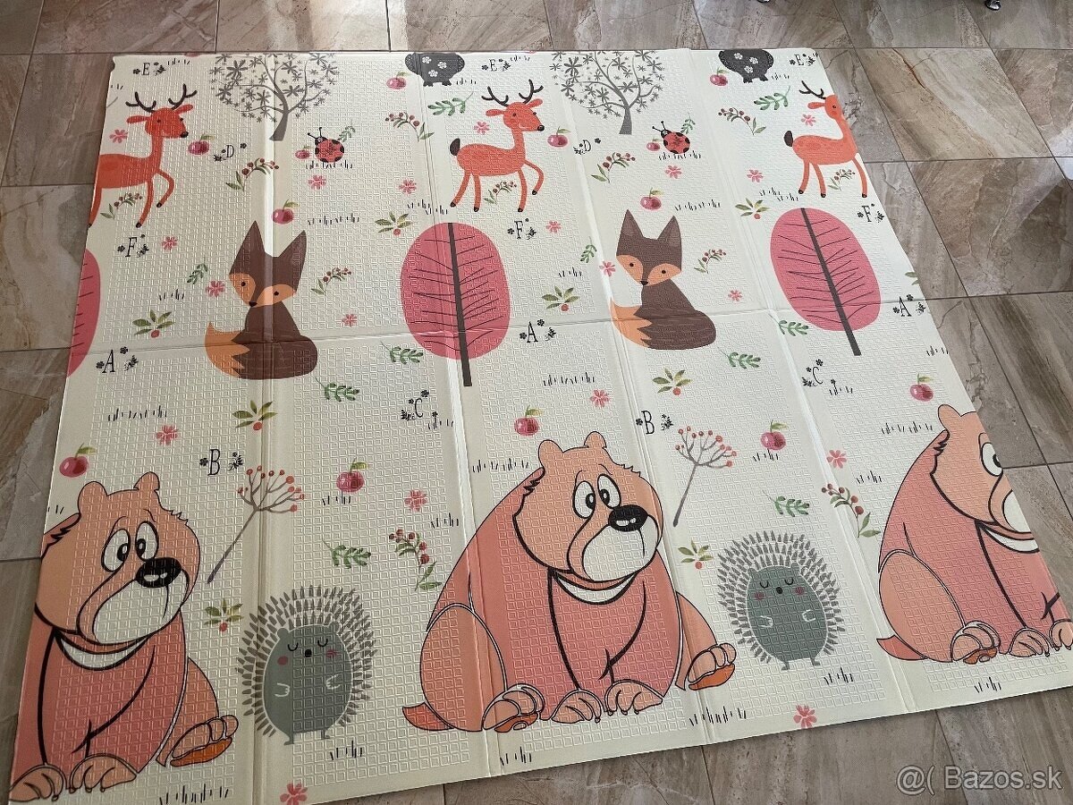 Detská XL ohrádka 200 x 180 cm viac farieb - 8