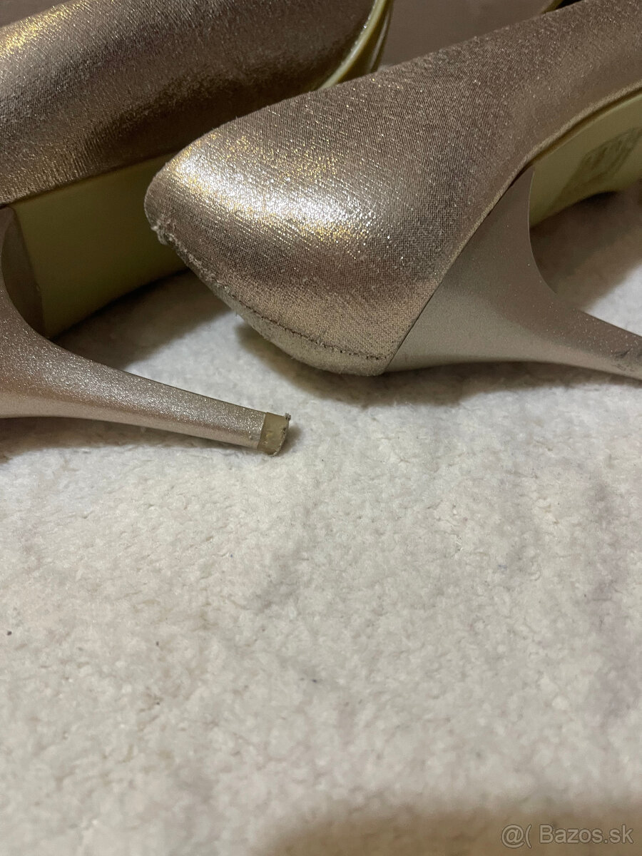 Zlaté lodičky veľ 37 - 8