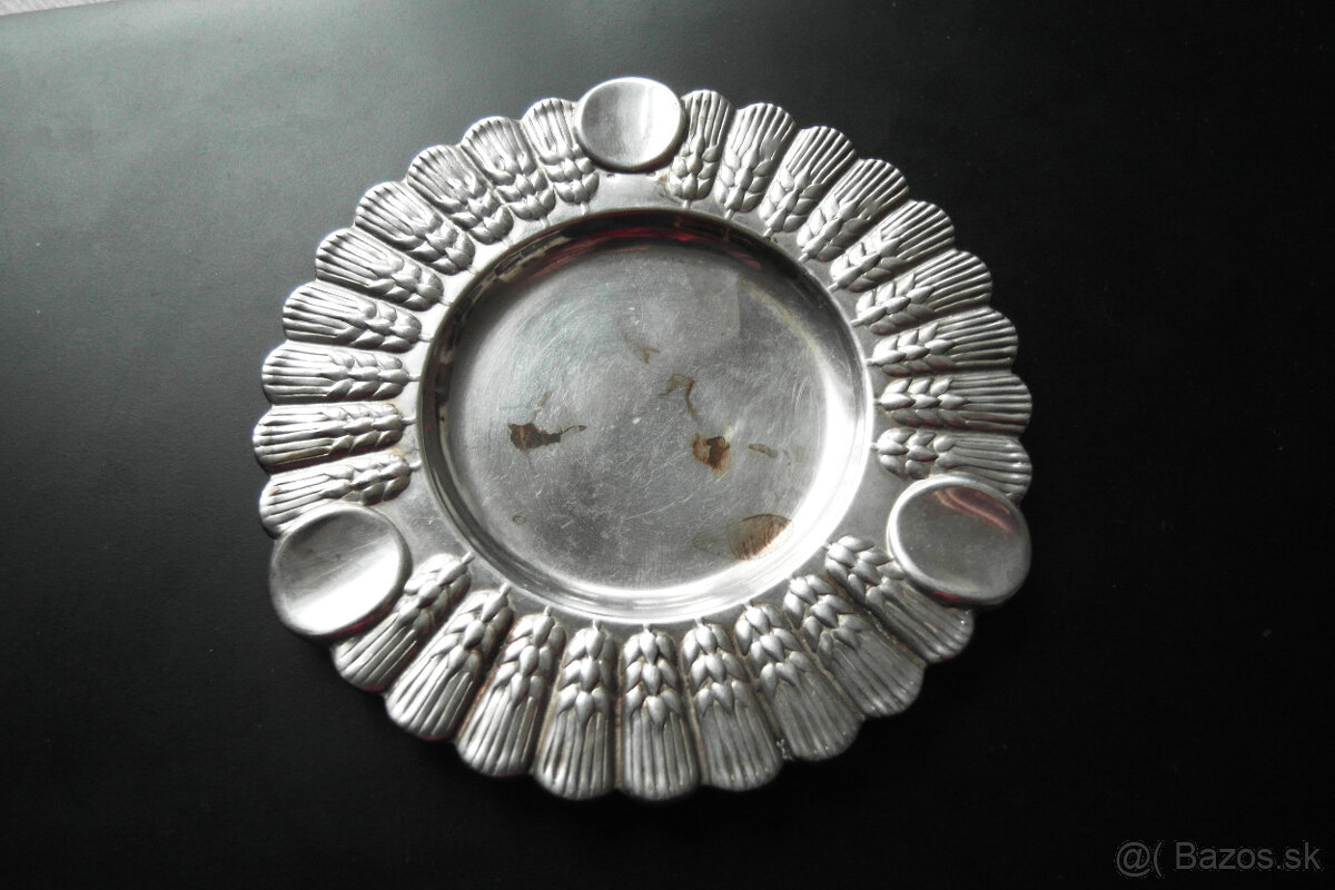 Starý popolník striebro - 8