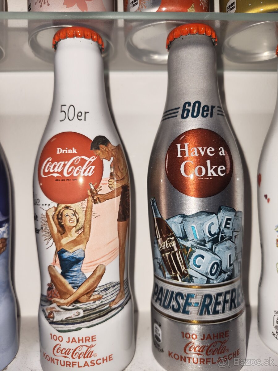 Coca cola hliníkové fľaše 100. Rokov - 8