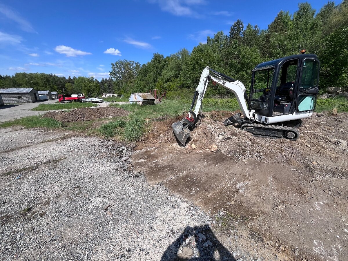 Minibager - zemné a výkopové práce - 8