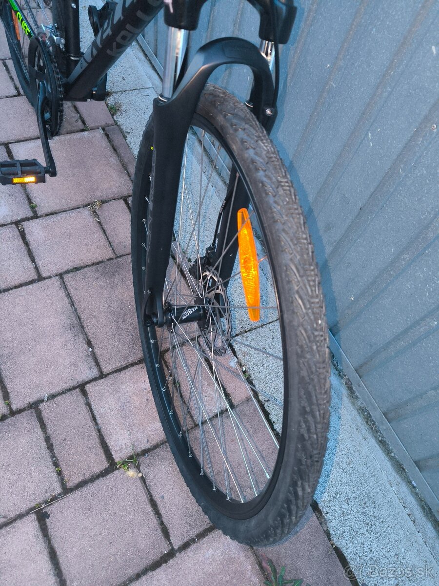 Predám bicykel Kellys 70 Cliff 70 Black Green L - 8