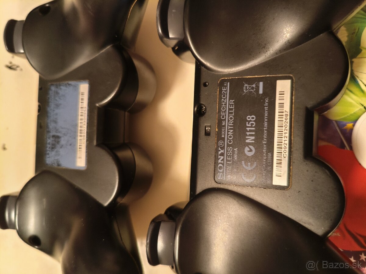 PS3 slim+2x or.ovladac+1x hra TOP STAV - 8