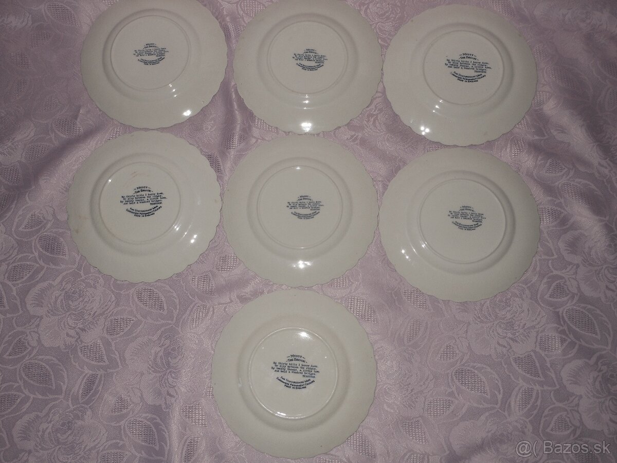 Anglicky porcelan -dezertne tanieriky - 8