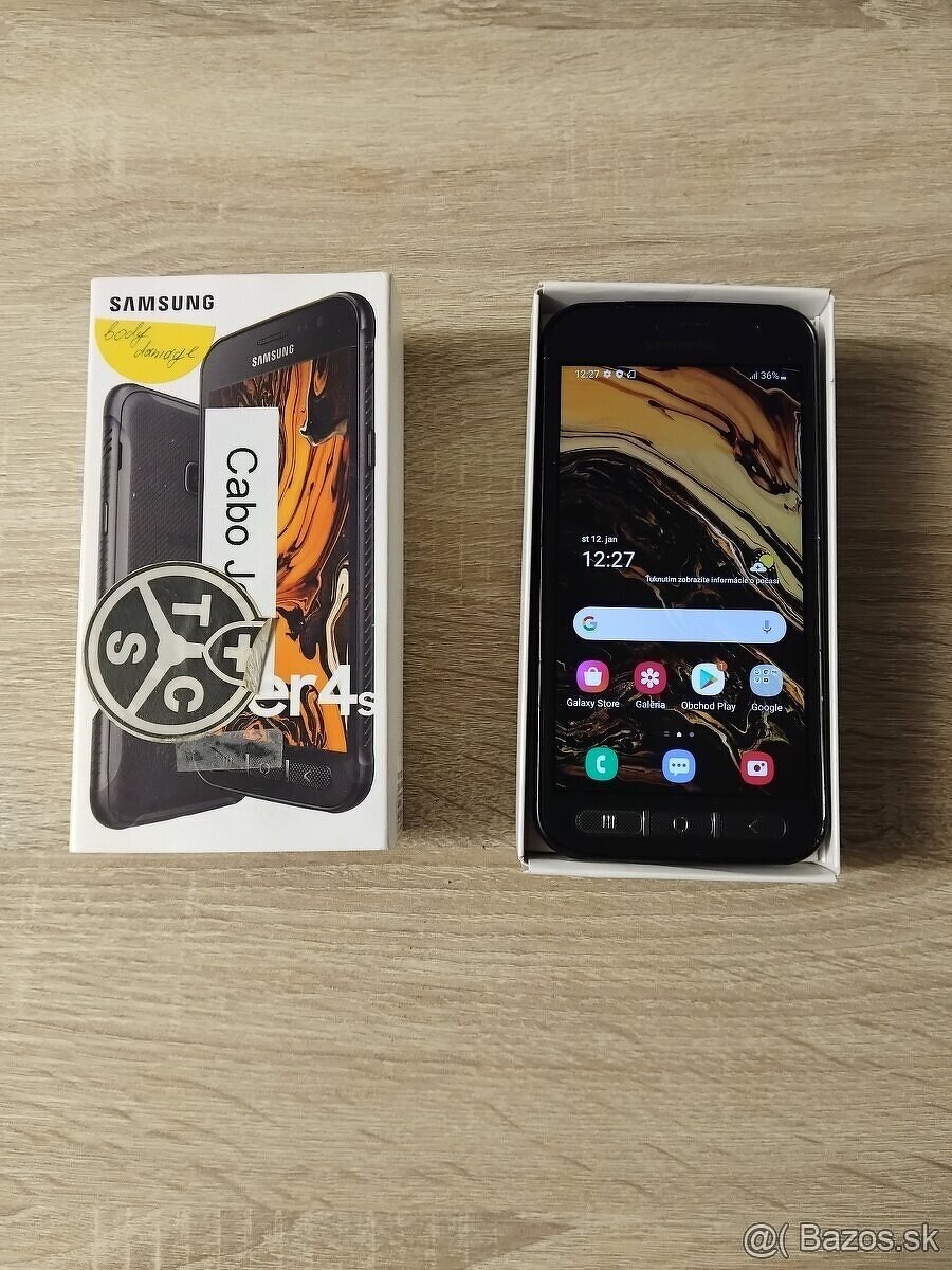 Samsung XCover 4S / 3GB/32GB Black Odolný - 8