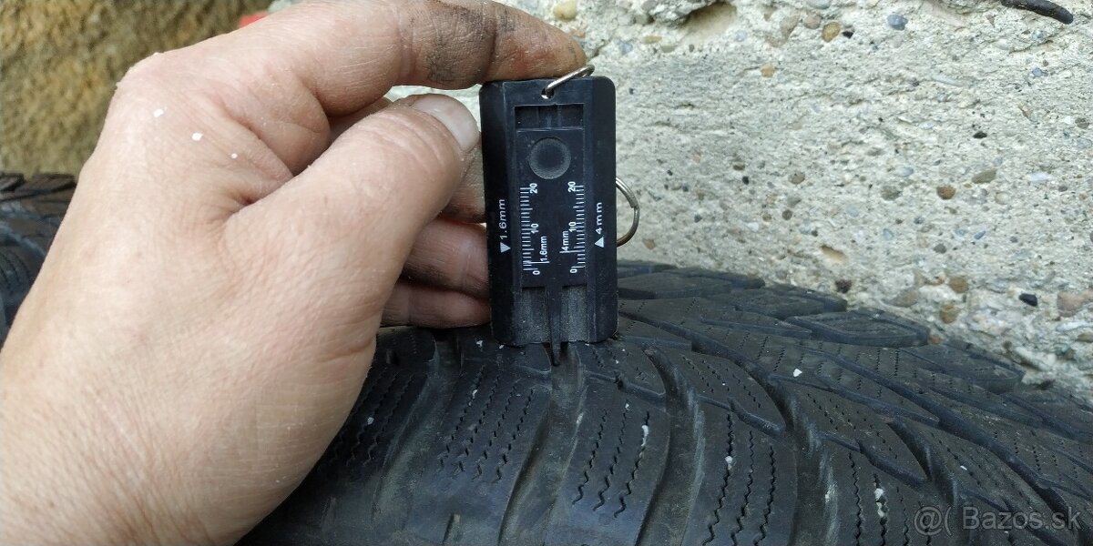 Zimná sada Nokian 195/65 R15 na diskoch VW 5x100 - 8