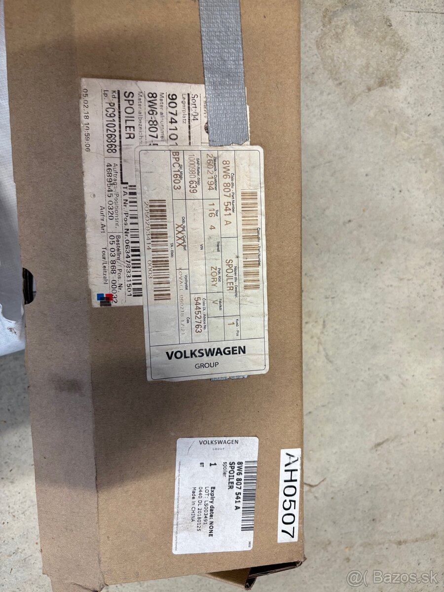 Predný spojler Audi rs5 - 8