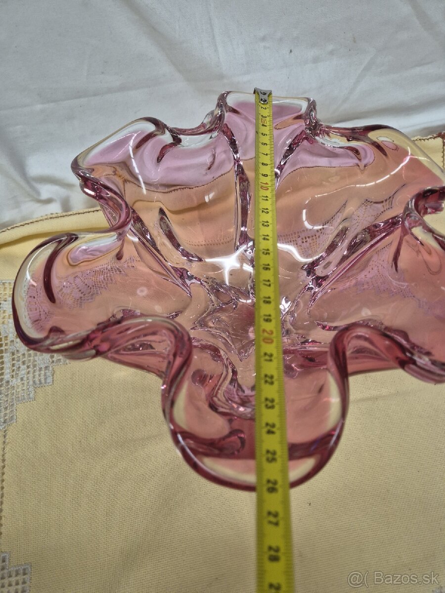Predam ruzovu hutnu vazu a misu - 8