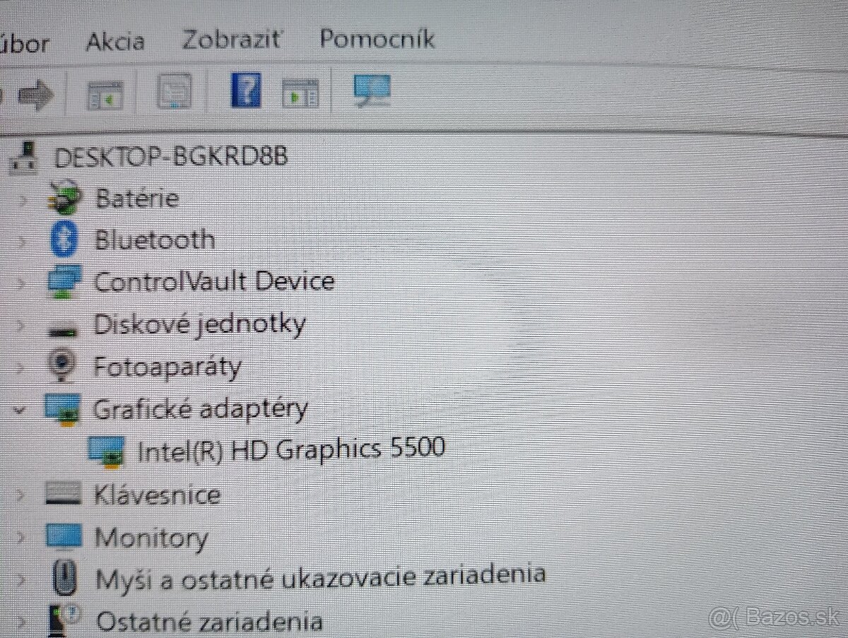 predám Dell latitude 5550 - Intel core i5 - 8gb ram - 8