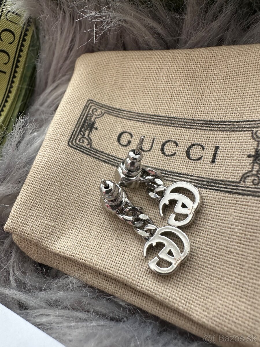 Krásne nausnicky nové Gucci - 8