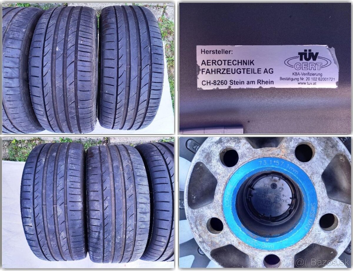 5x100 BARRACUDA VOLTEC T6 s Límcom Dizajn Y 225/35 ZR18 - 8