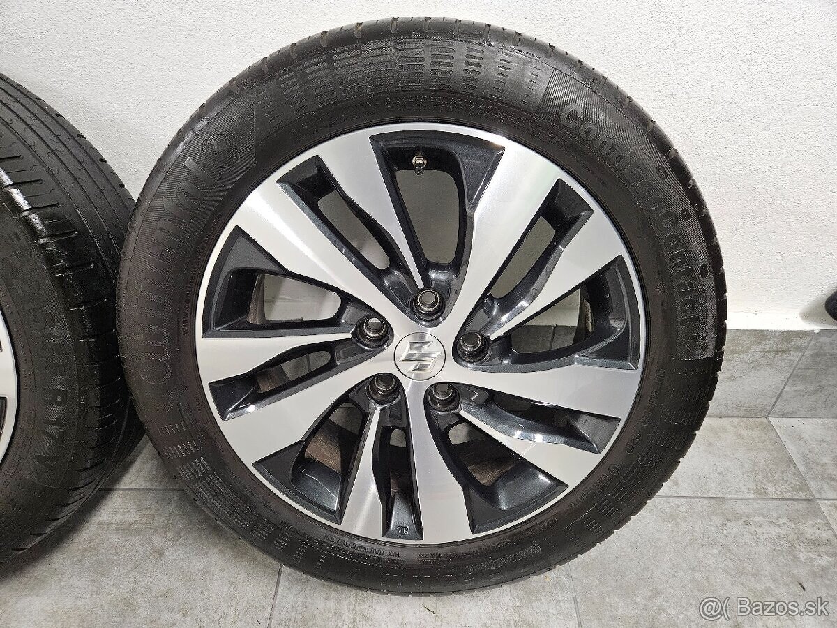 ‼️Alu disky SUZUKI 17"+☀️letné pneu 215/55 R17 + TPMS - 8
