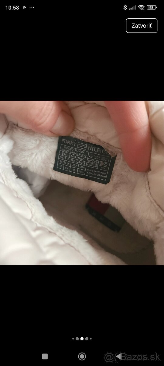 Snehule Tommy Hilfiger veľ 39/40 - 8