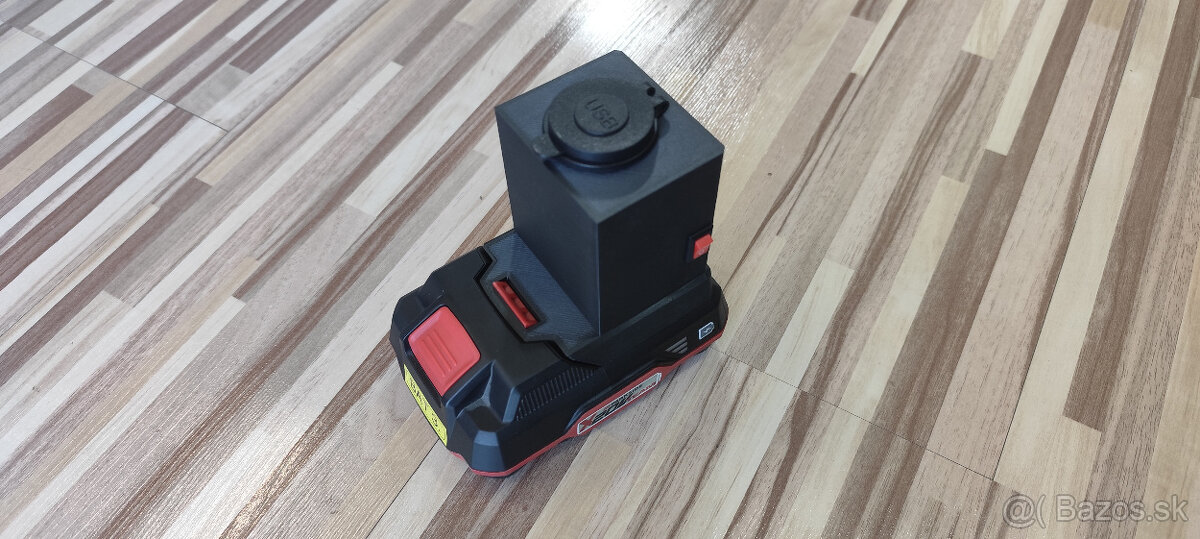 USB nabíjací adapter na batériu parkside - 8