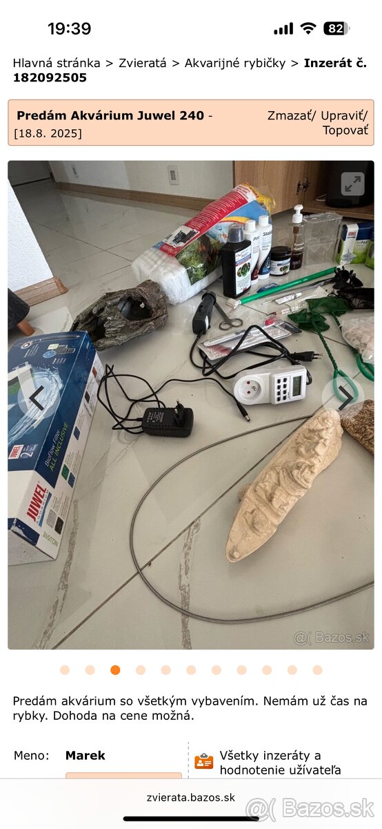 Predám akvárium Juwel 240l - 8