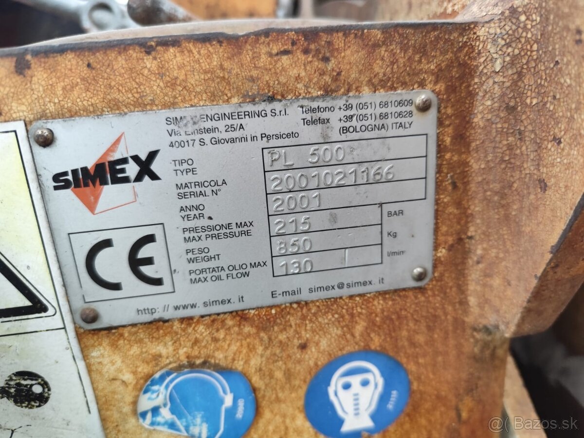 Fréza na asfalt SIMEX PL500. - 8